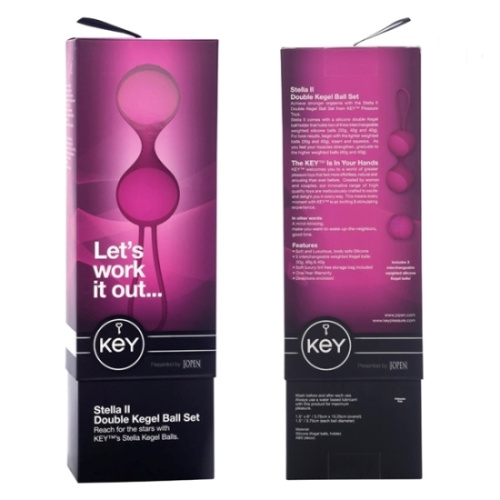 Вагинальные шарики Key Stella II pink фото 5