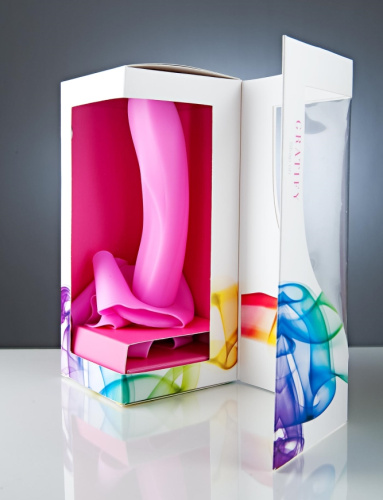 Страпон Vibe Therapy Gratify Strap Pink фото 4