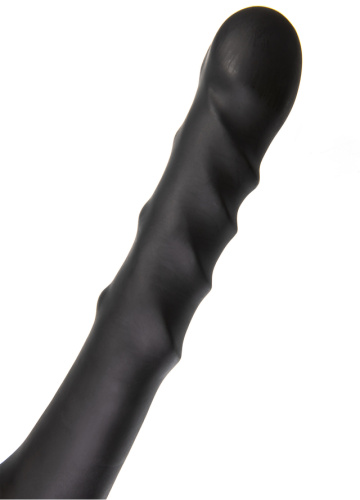 Черный фаллоимитатор-супергигант Predator Lovetoy 37 см фото 7