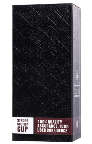 Прозрачный фаллоимитатор Crowley 18 см фото 9