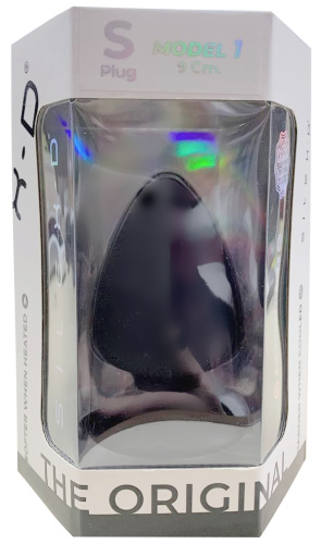 Анальная втулка с эффектом памяти SilexD Premium Silicone Plug S черная фото 3