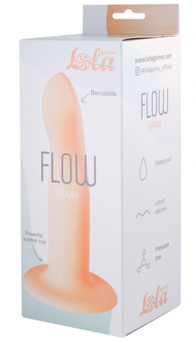 Нереалистичный фаллос на присоске Flow Stray Flesh 17 см фото 4
