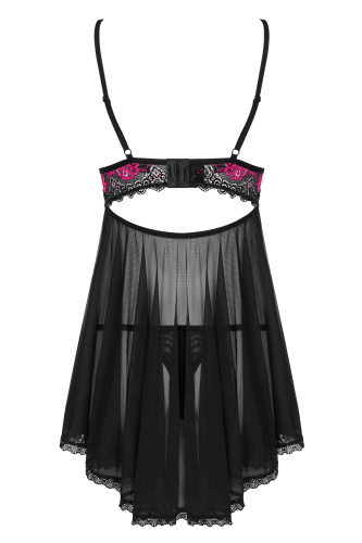 Воздушный беби-долл и трусики-стринги Tulia S/M фото 4