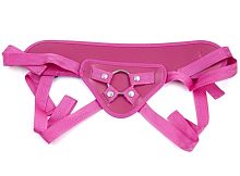 Розовые трусики на ремнях для страпона