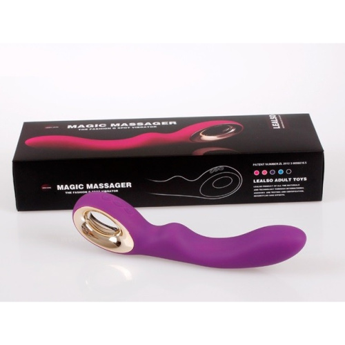 Вибратор для точки-G Lily Luxury Vibrator пурпурный фото 6