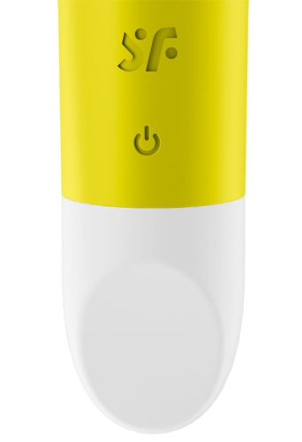 Мини вибратор Satisfyer Ultra Power Bullet 1 желтый фото 5