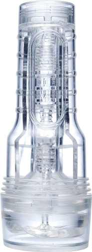 Мастурбатор-анус в прозрачной колбе Fleshlight Ice Butt Crystal фото 4