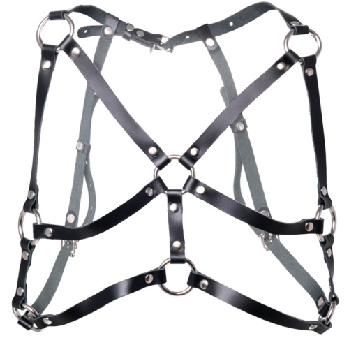 Кожаная портупея Соблазн с кольцами Pecado фото 4