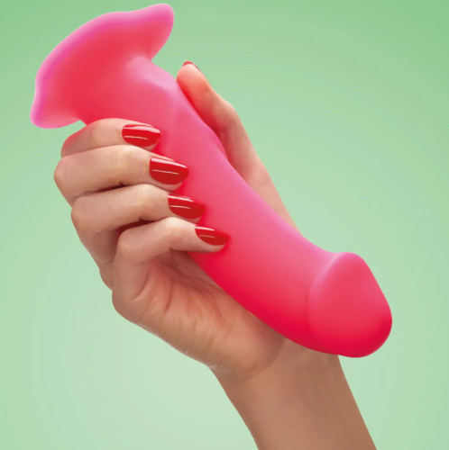 Фаллоимитатор Fun Factory The Boss Stub розовый 18 см фото 4