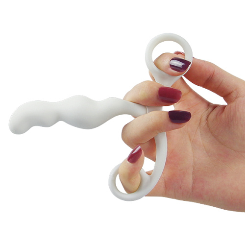 Массажер простаты Ultimate Silicone P-spot Teaser белый фото 7