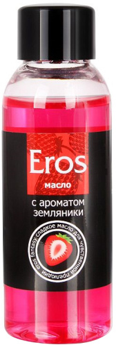 Массажное масло с ароматом земляники Eros Exotic 50 мл фото 2