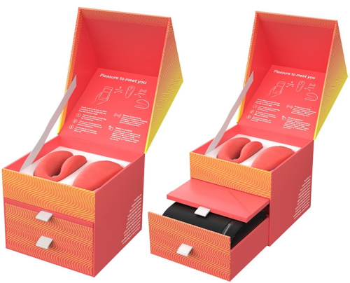 Смарт-вибратор для двоих We-Vibe Chorus коралловый фото 14