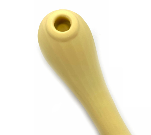 Гибкий вагинально-клиторальный смарт-вибратор Magic Motion Bobi желтый фото 9