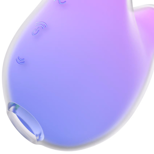 Вакуумно-волновой стимулятор с вибрацией Satisfyer Mermaid Vibes лилово-розовый фото 4