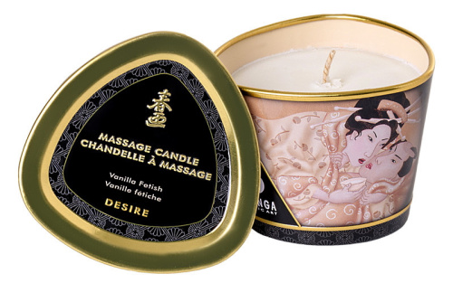 Массажное аромамасло Shunga Desire Vanilla Fetish c ароматом ванили 170 мл фото 2