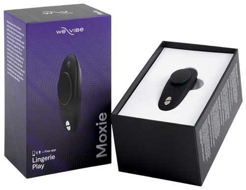 Смарт-вибростимулятор клитора We-Vibe Moxie черный фото 15