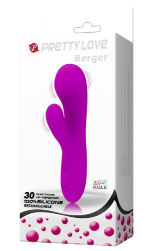 Перезаряжаемый вибратор для G-точки Pretty Love Berger фото 10