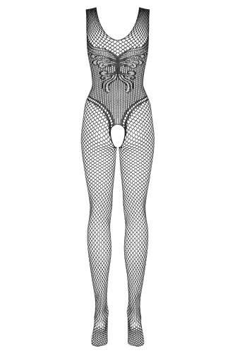 Потрясающий черный кэтсьюит с пикантным доступом S/L фото 6