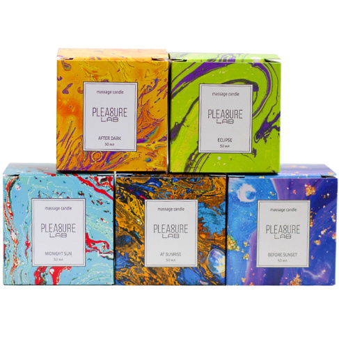 Массажная аромасвеча Pleasure Lab Midnight Sun с ароматом инжира 50 мл фото 6