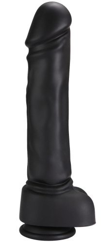 Фаллос-гигант черного цвета X-Men Moses Cock 30 см фото 2