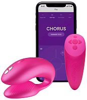 Смарт-вибратор для двоих We-Vibe Chorus розовый