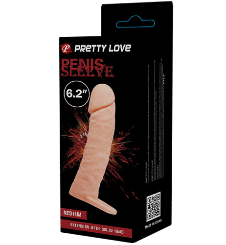 Удлиняющая насадка с петлей для мошонки Medium + 4 см фото 9