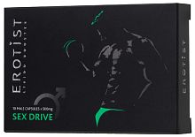 Мужские капсулы для повышения либидо Erotist Sex Drive 10 капсул