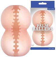 Мастурбатор с уникальным рельефом Palm Ballers Flesh