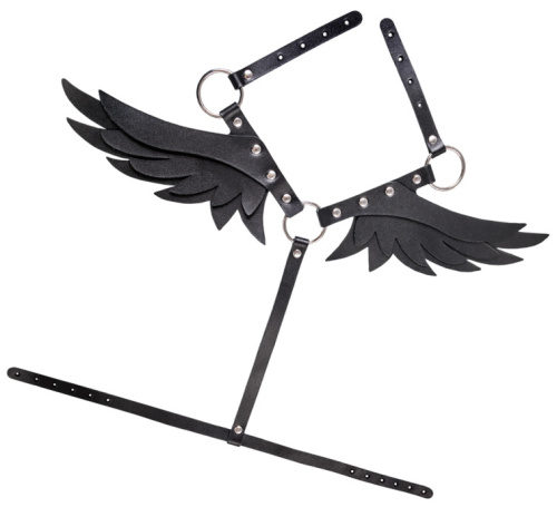 Кожаная портупея с крылышками Pecado фото 5