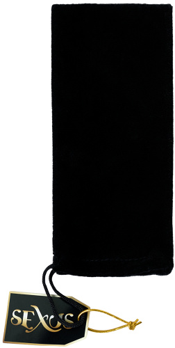 Стеклянная анальная втулка Sexus Glass роза 13 см фото 5