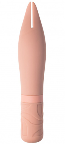 Перезаряжаемый вибростимулятор Universe Bobon’s Powerful Spear Beige фото 2