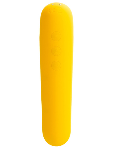 Клиторальный смарт-стимулятор с вибрацией Satisfyer Dual Love желтый фото 6