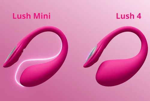 Lovense Lush Mini инновационный смарт-вибростимулятор с LED-подсветкой фото 12