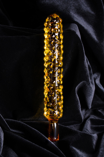 Стеклянный фаллоимитатор 18 см фото 5