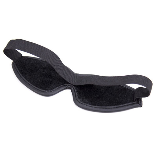 Фиолетовый БДСМ набор из маски и наручников фото 6