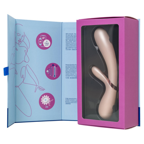 Смарт-вибратор с функцией нагрева Satisfyer Hot Lover бежевый фото 13