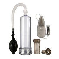 Помпа кольцо мини-мастурбатор и виброяичко Sta-Hard