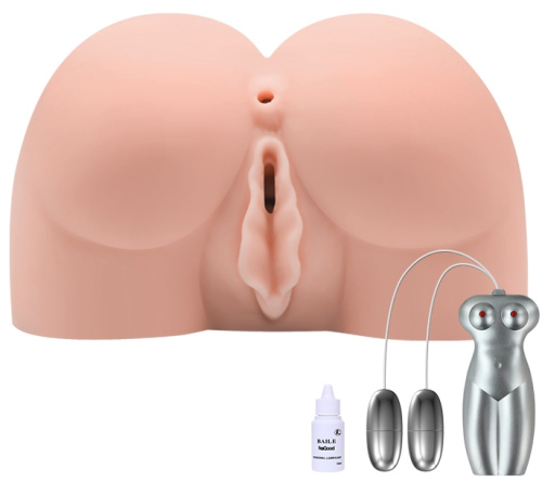 Шикарный мастурбатор вагина и попка с вибрацией и голосовым сопровождением фото 2