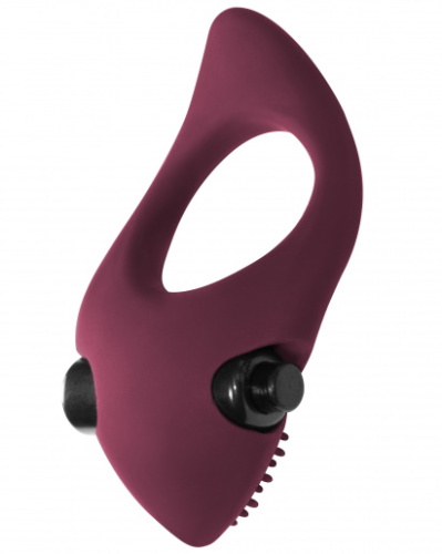 Эрекционное виброкольцо Pure Passion Sunset Wine red фото 3