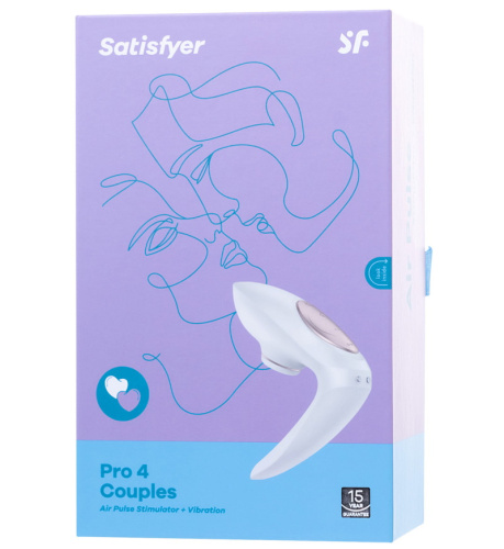 Бесконтактный вакуум-волновой стимулятор для пар Satisfyer Pro 4 Couples фото 11
