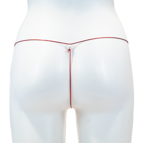 Стринги с бусинами Red фото 3