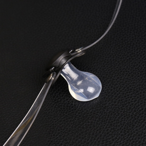 Кляп-соска черного цвета фото 3