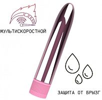 Глянцевый мини-вибратор Free Range розовый