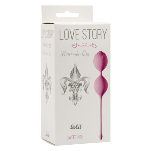 Вагинальные шарики Love Story Fleur-de-lisa Sweet Kiss розовые фото 4