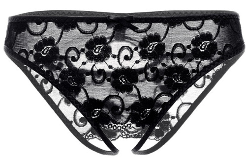Трусики эротические черного цвета Erolanta Dora М фото 7