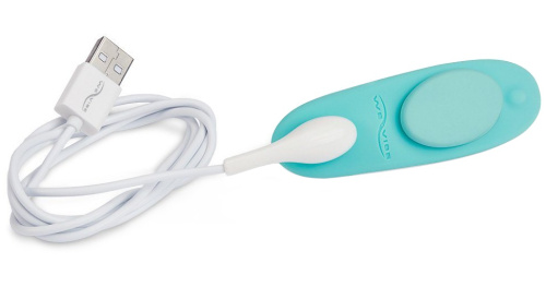 Смарт-вибростимулятор клитора We-Vibe Moxie Plus бирюзовый фото 10