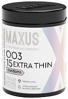 Презервативы в пластиковом кейсе Maxus №15 Extra Thin экстратонкие