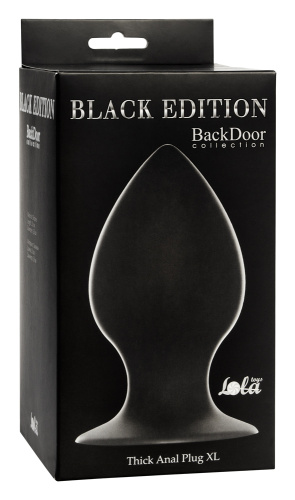 Большая анальная пробка Thick Anal Plug XL фото 5