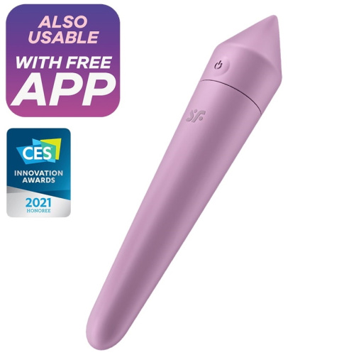 Универсальный смарт-стимулятор Satisfyer Ultra Power Bullet 8 лиловый фото 2
