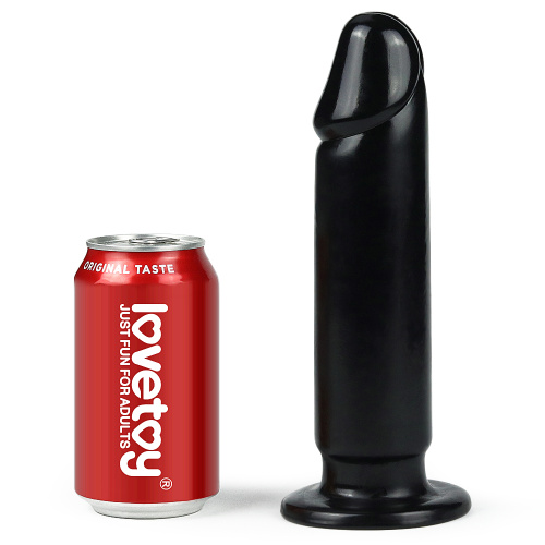 Черный фаллоимитатор King-Sized Anal Dildo 23 см фото 8